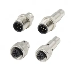 Sensor waterproof connector 4A 220V 5pin counts 25mm