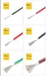 Transformer Cable 10AWG Red