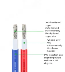 Transformer Cable 16AWG Red