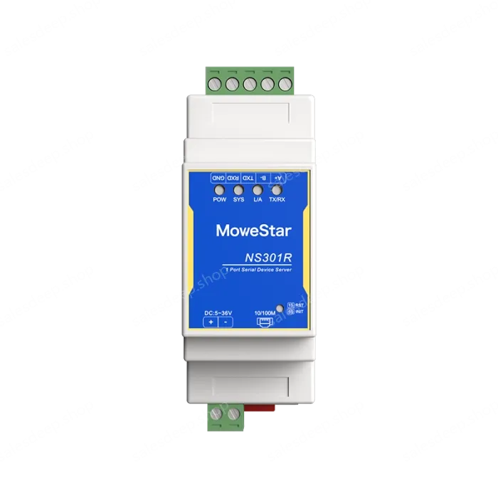 1 Port RS232/485 Serial to 100M Ethernet Server