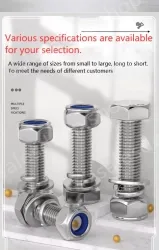 Combination Nut Set Locking M14*150-1 Sets