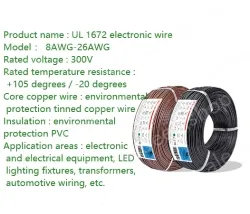 Transformer Cable 16AWG Red